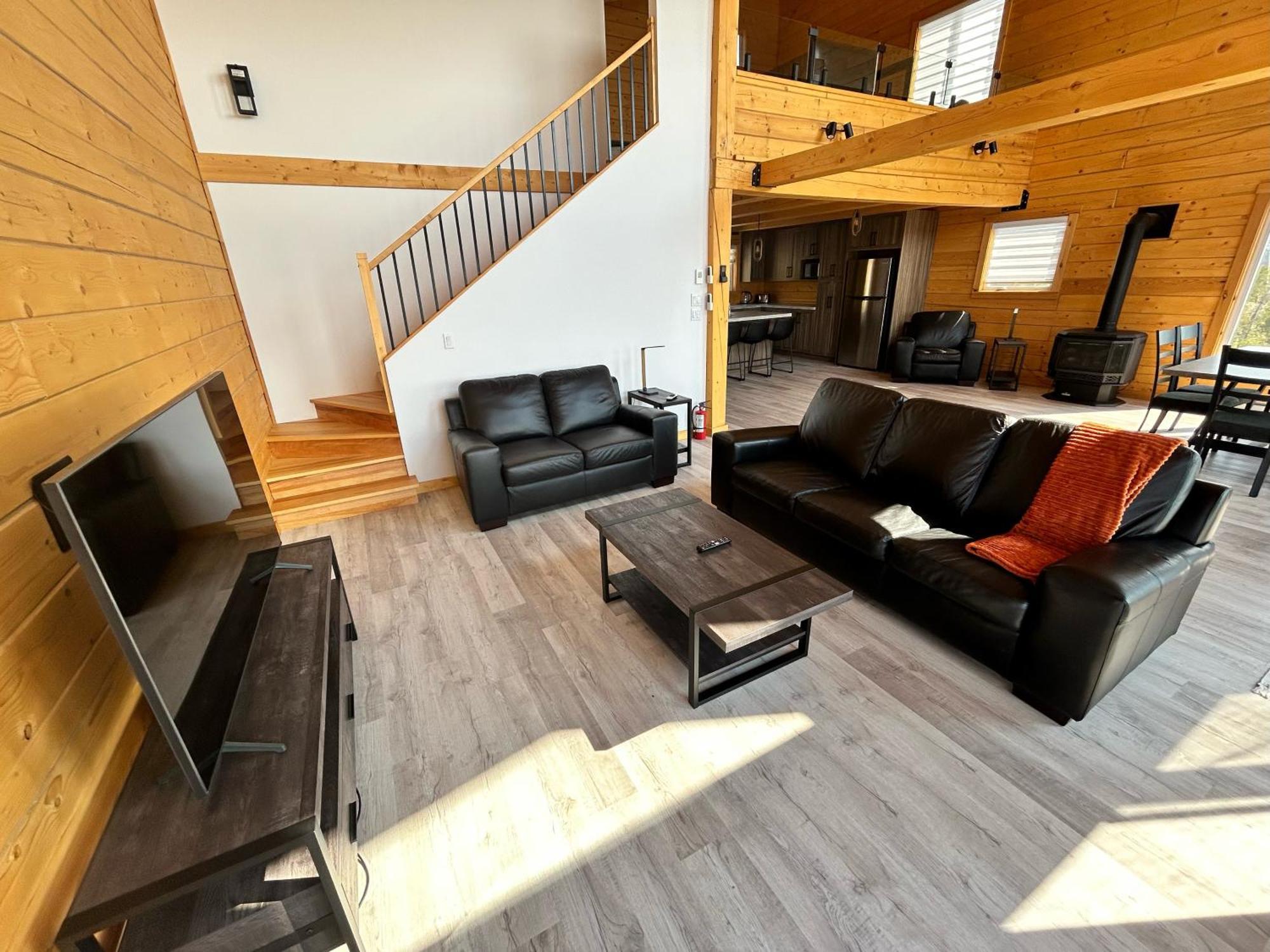 Saint-Félix-d'Otis Chalets Domaine Otis מראה חיצוני תמונה
