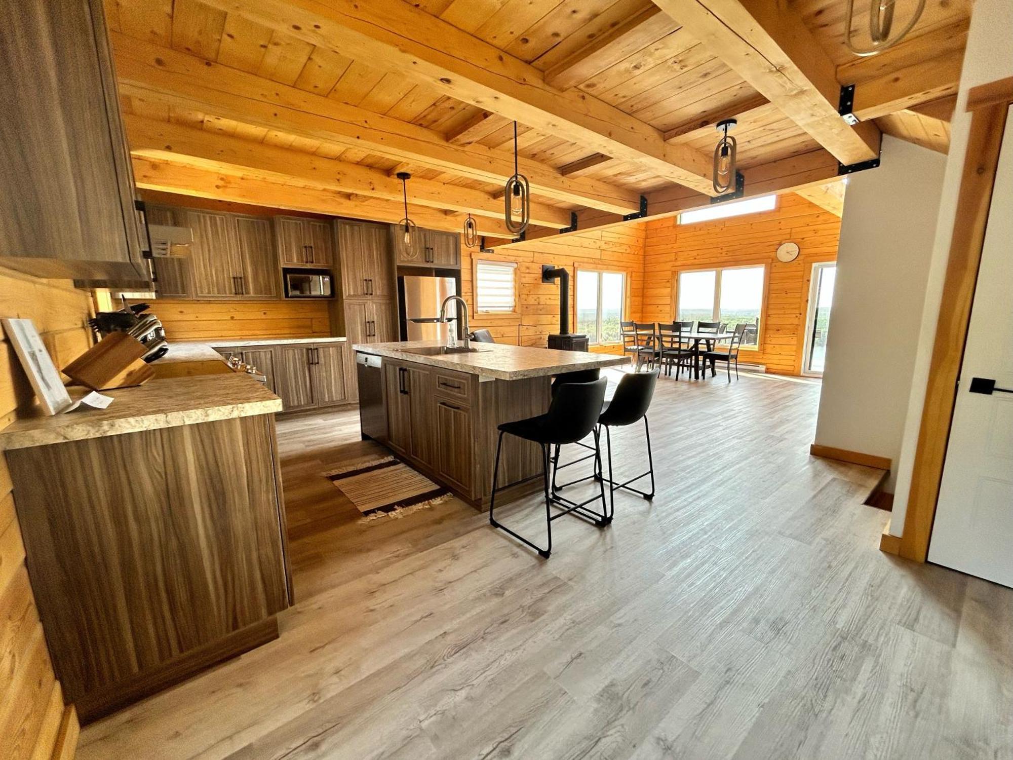 Saint-Félix-d'Otis Chalets Domaine Otis מראה חיצוני תמונה